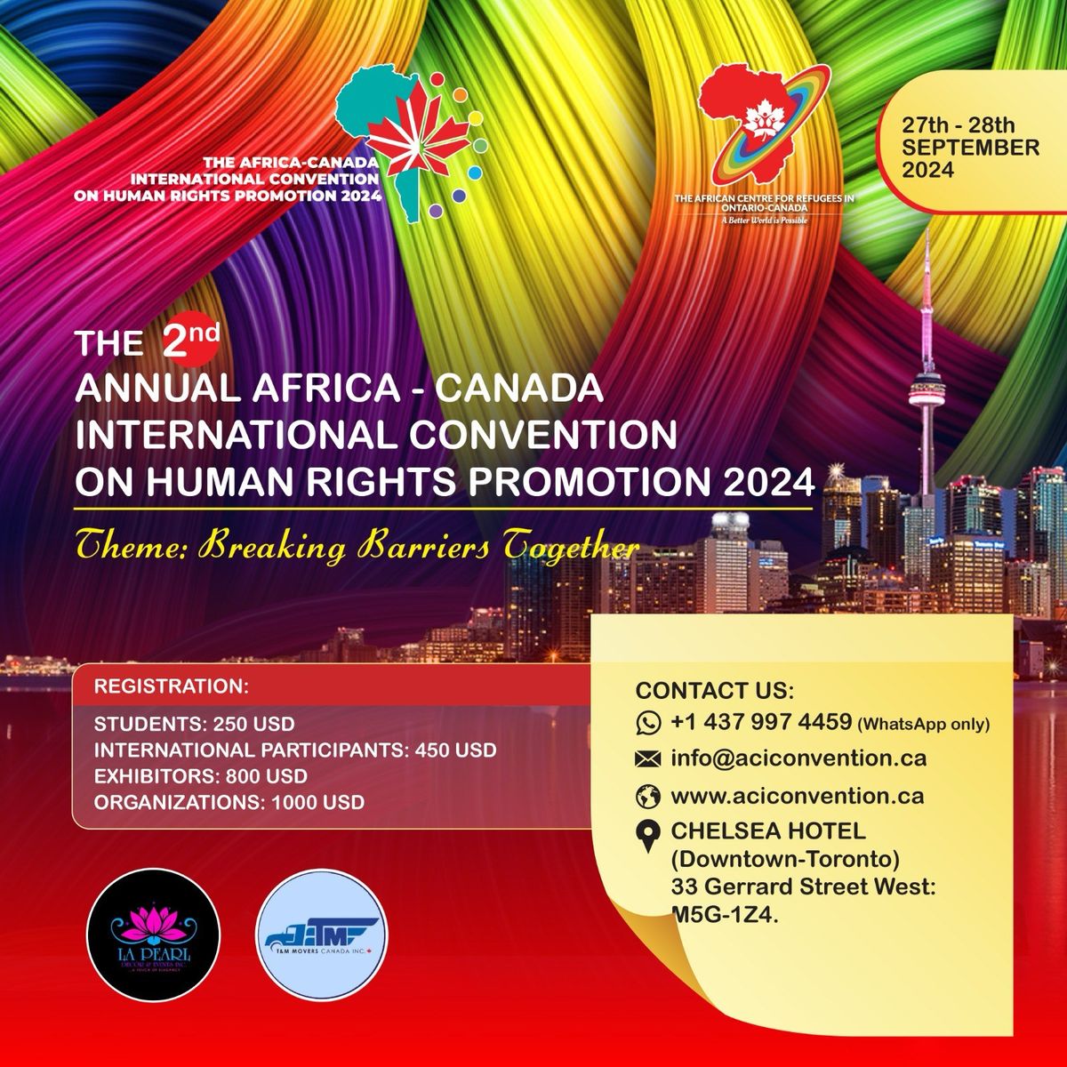 The Africa-Canada Convention on Human Rights Promotion's event