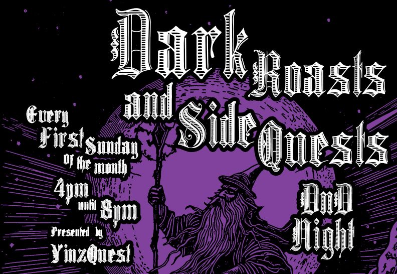 Dark Roasts & Side Quests DnD Night @ Grim Wizard