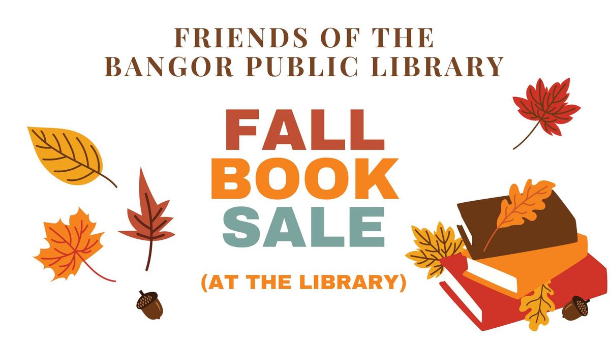 October "Pop-Up" Book Sale