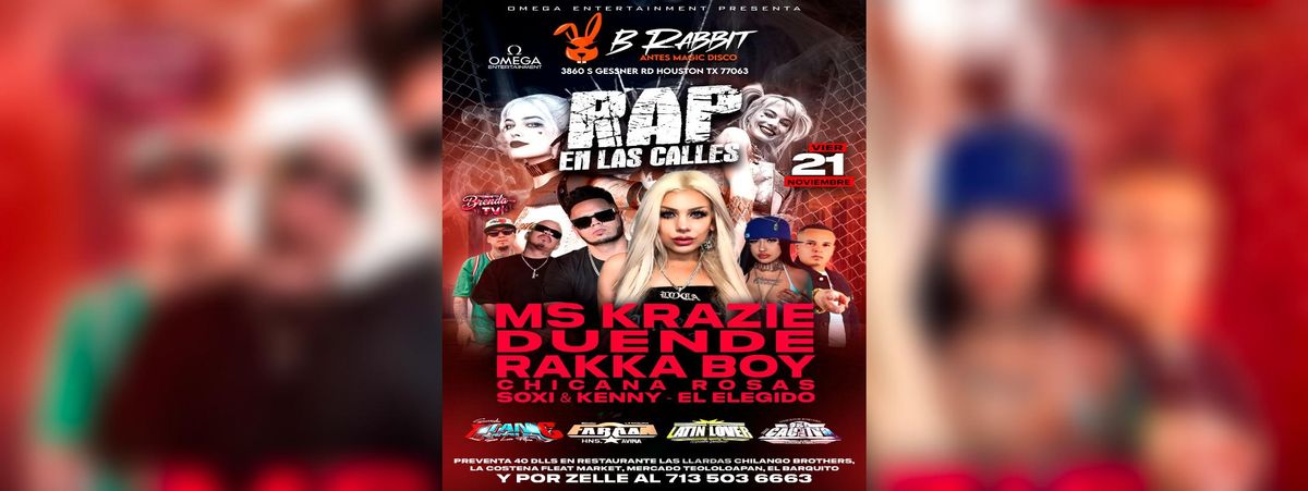 MS KRAZIE, DUENDE, RAKKA BOY & MAS