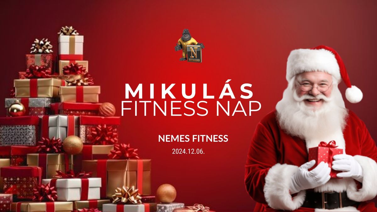 Mikul\u00e1s Fitness Nap a Nemes Fitnessben!