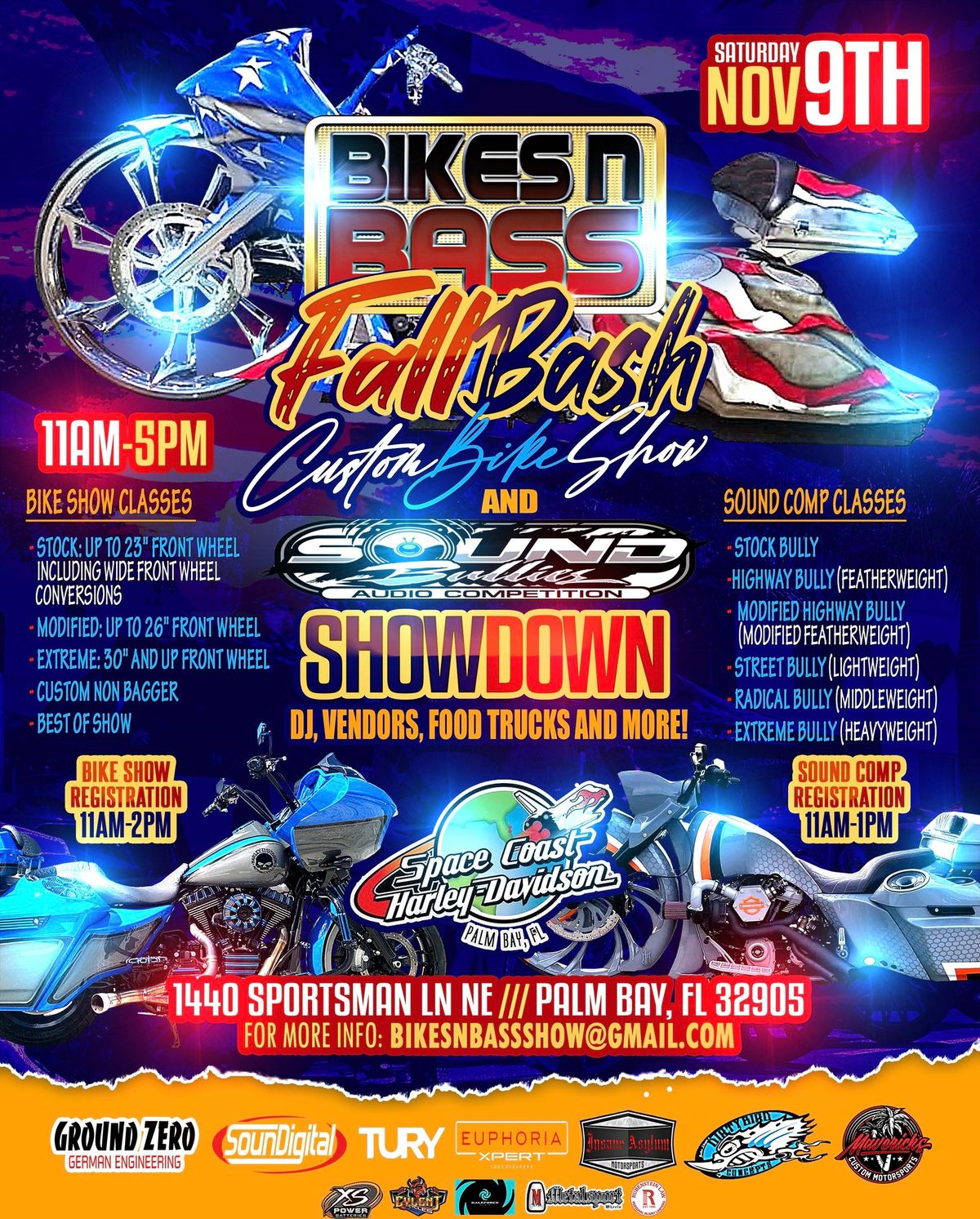 Bikes N Bass Fall Bash & Custom Bike Show