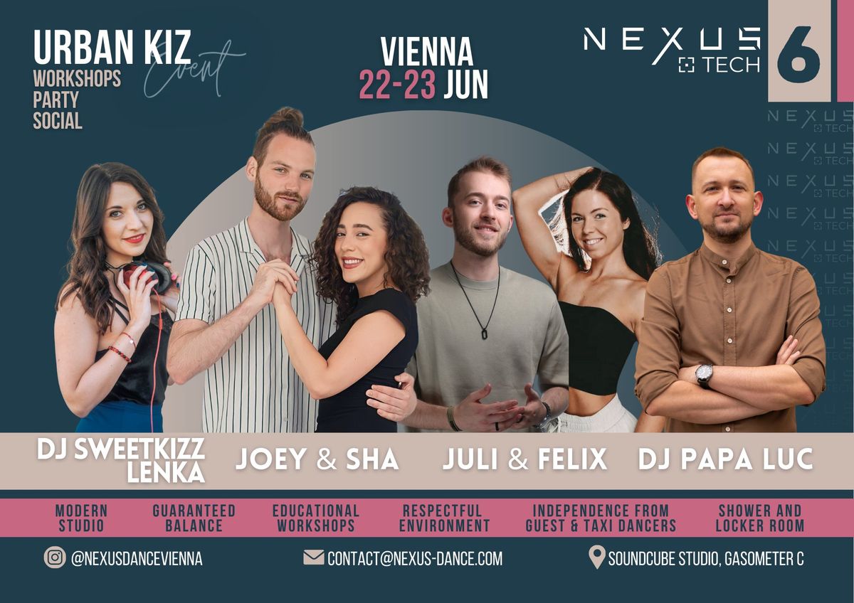 NEXUS:tech 6 - Urban Kiz Event in Vienna