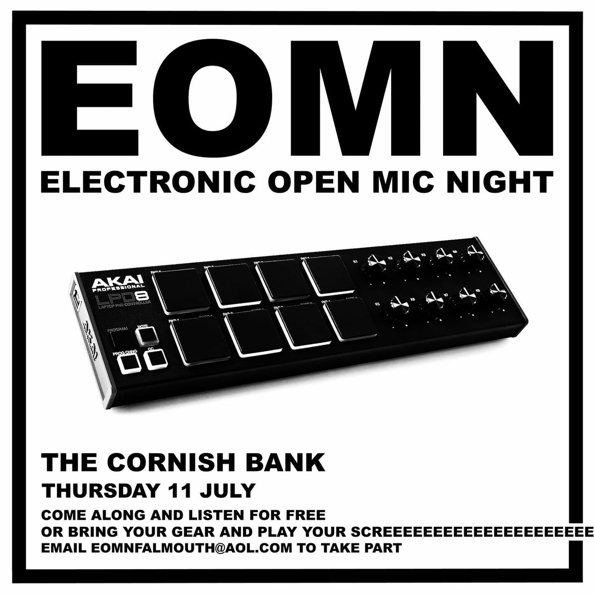 EOMN: Electronic Open Mic Night