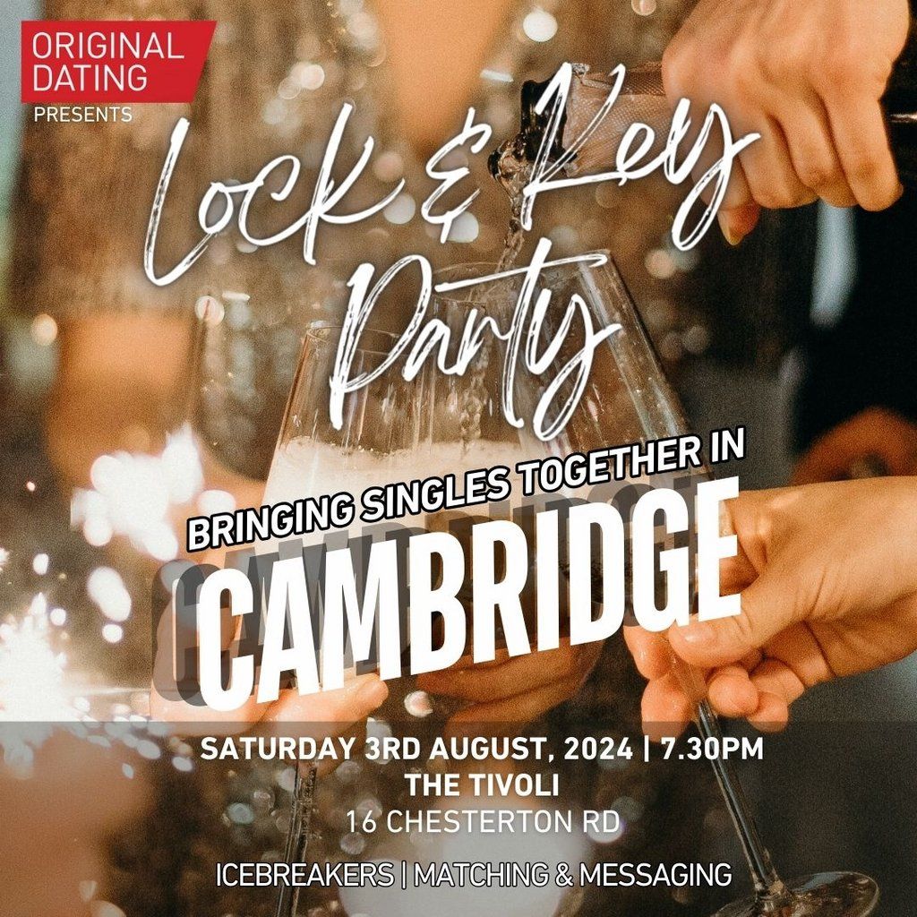Lock & Key Party - Cambridge | Ages 30-45