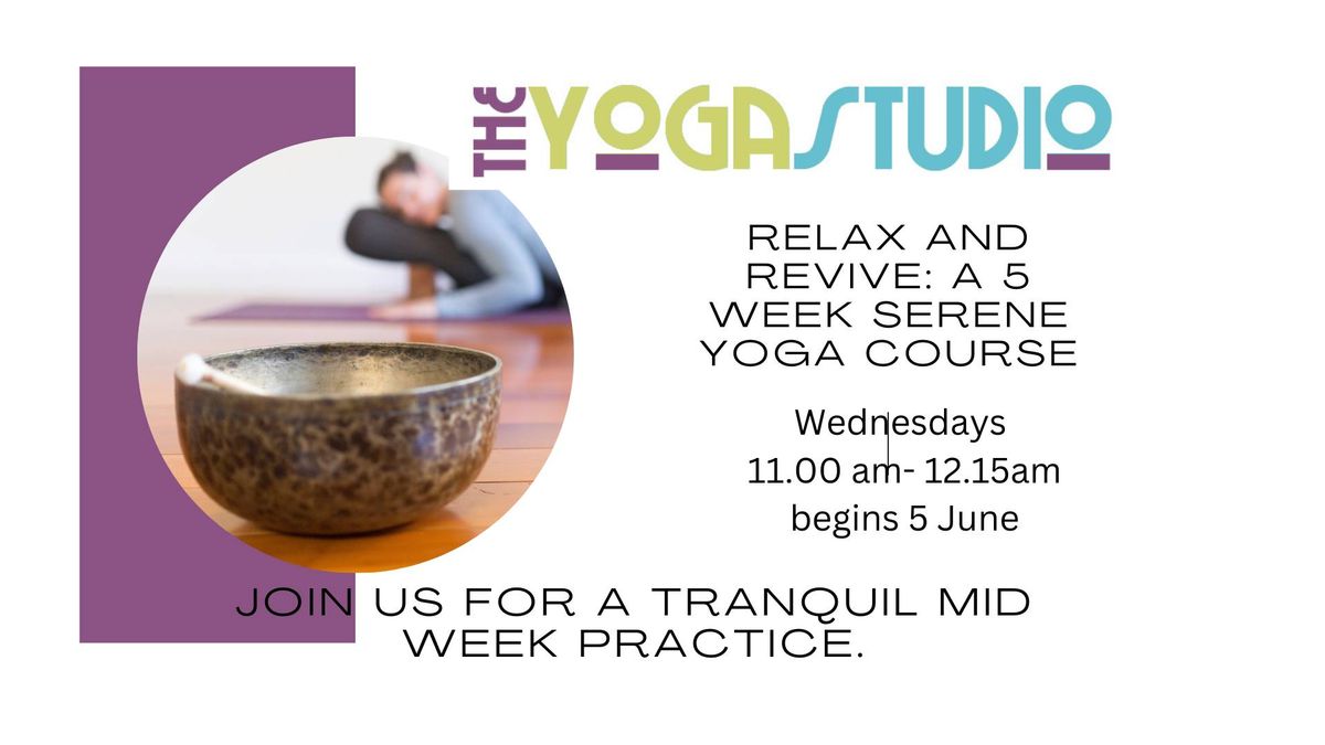 5 Week Daytime Restorative Yoga Course in Devonport, Auckland