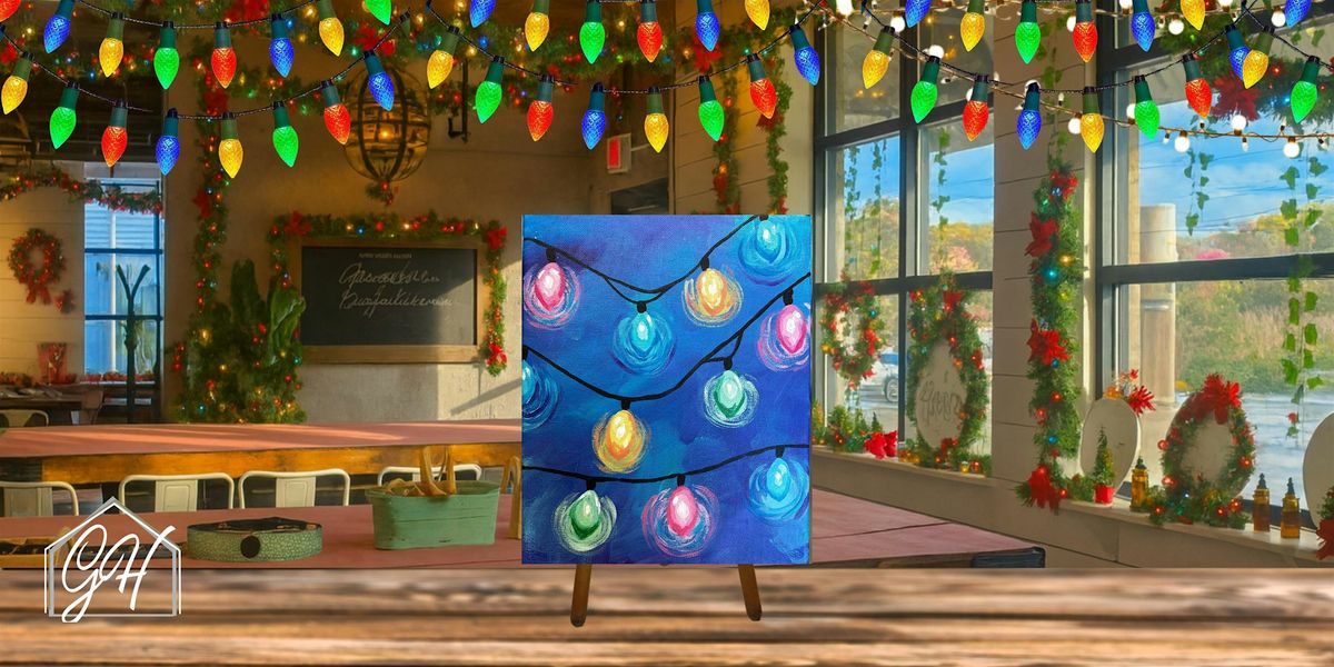 Christmas Lights - Paint & Sip
