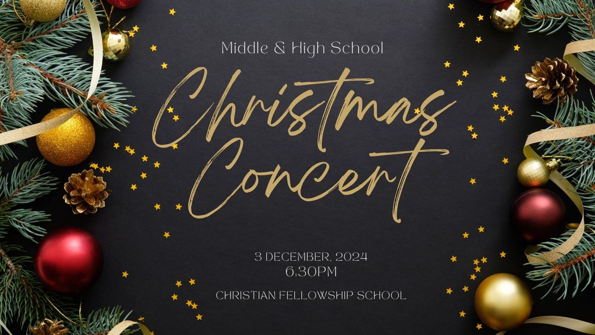 MS & HS Christmas Concert