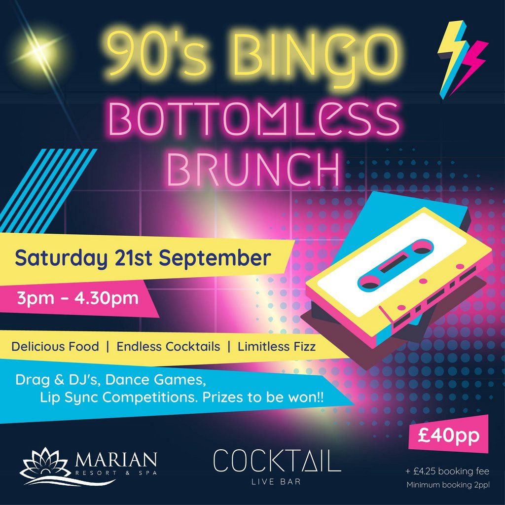 90s Bottomless Bingo Brunch