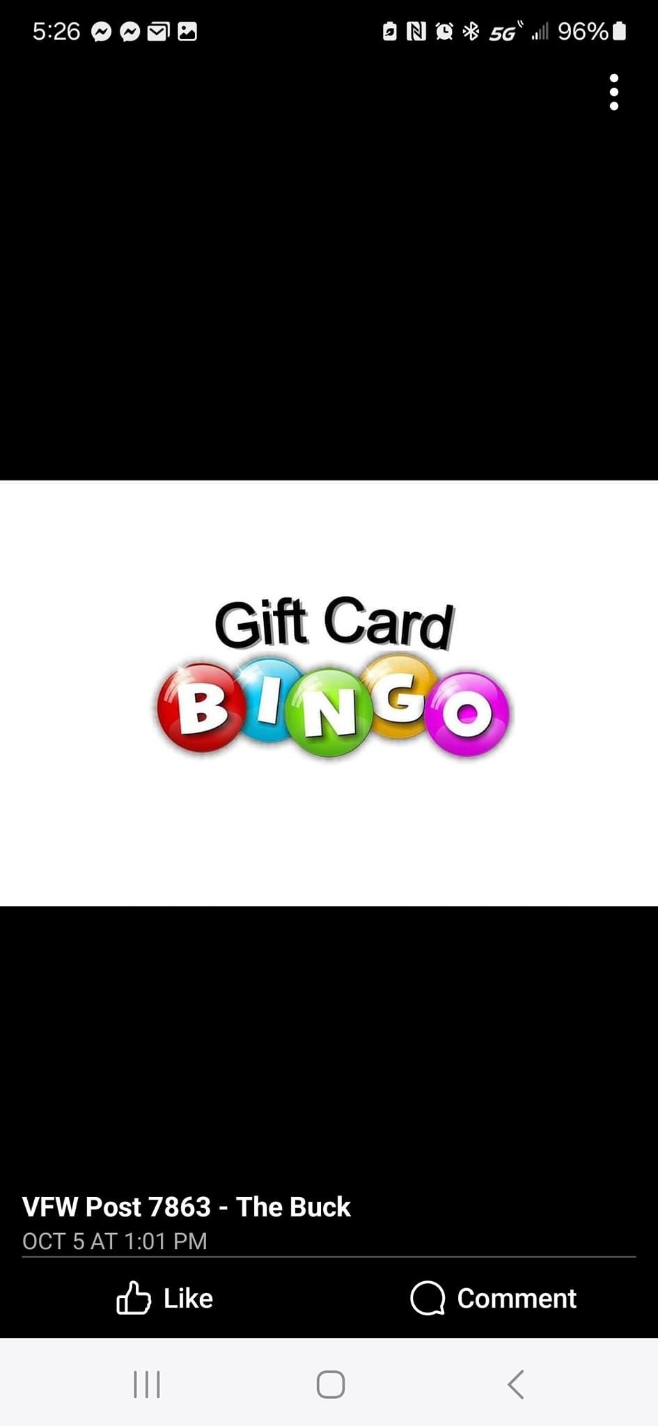 Cabin Fever Gift Card Bingo - Open to the public! Only 100 tickets available!