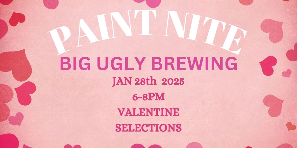 Valentine's Door Hanger Paint Nite