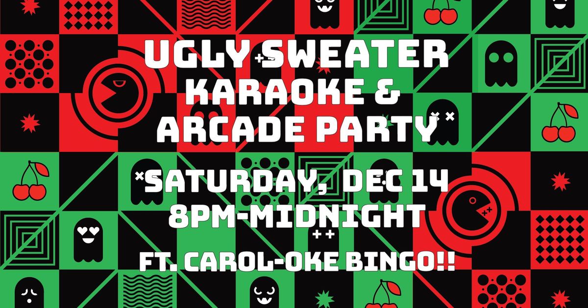 Ugly Sweater Karaoke & Arcade Party