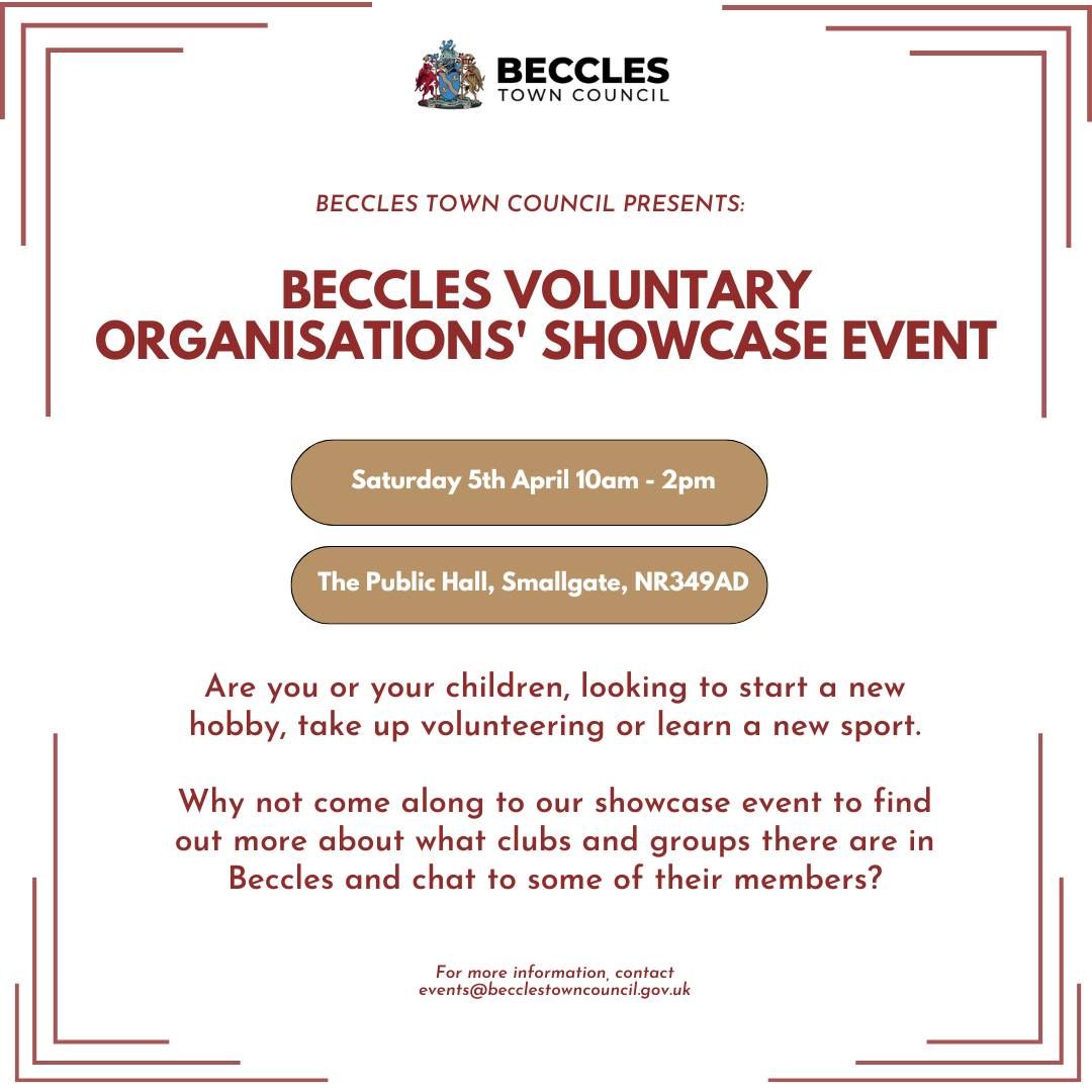 Beccles Voluntary Organisations\u2019 Showcase Event 2025