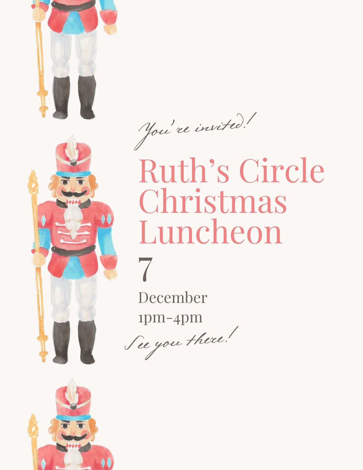 Ruth's Circle Christmas Luncheon