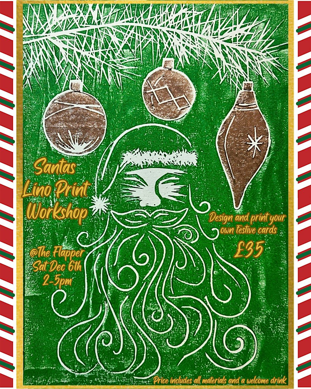 Santa\u2019s Print Workshop: Create Your Own Festive Christmas Cards
