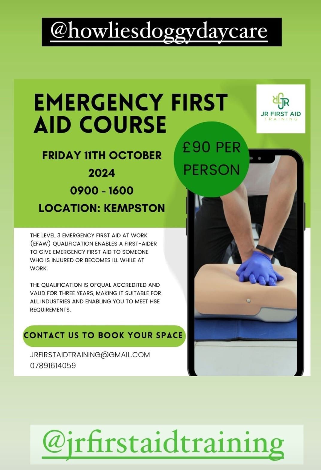 First Aid Training Course