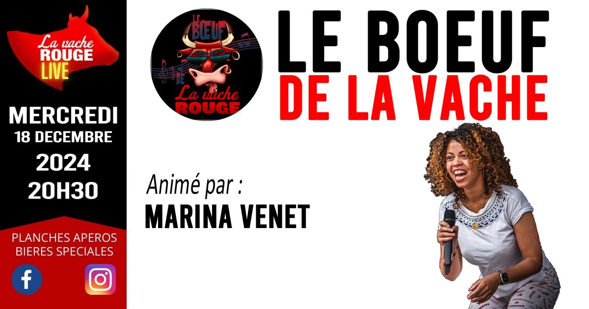 LE B\u0152UF DE LA VACHE - DEC-2024 : Marina Venet