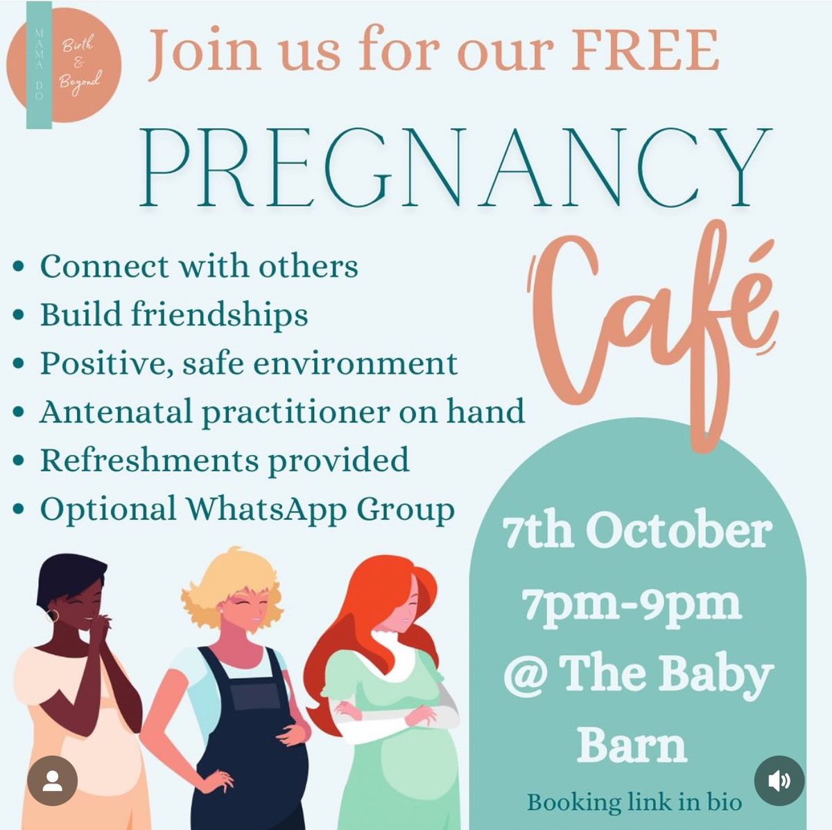 Pregnancy Cafe with Mama Do Birth & Beyond