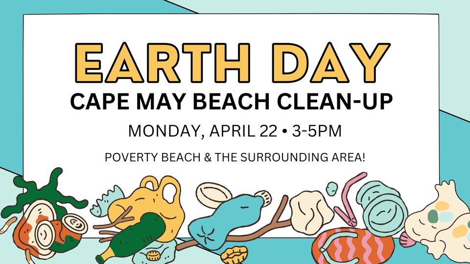 Cape May Earth Day Beach Clean-Up