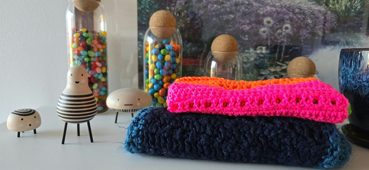 Learn the Basics of Crochet and Make a Scarf in time for Winter