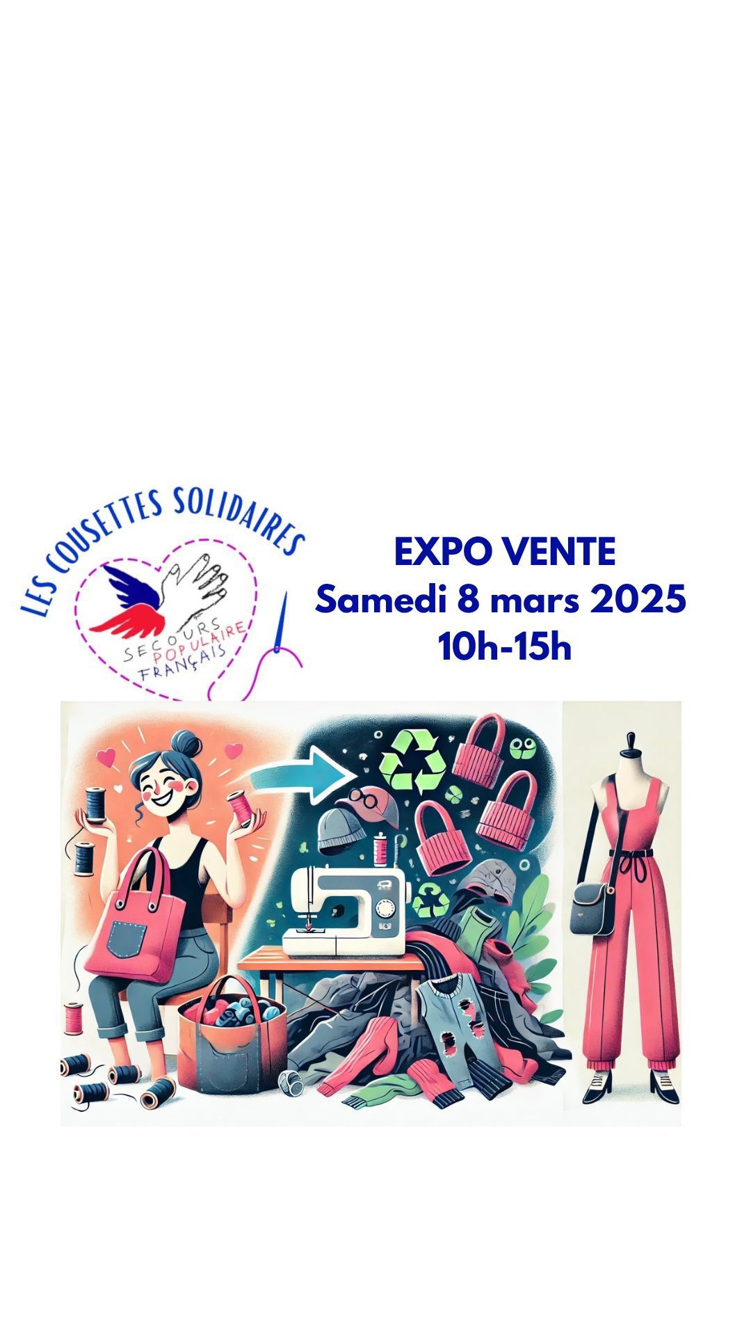 EXPO VENTE DES COUSETTES SOLIDAIRES 