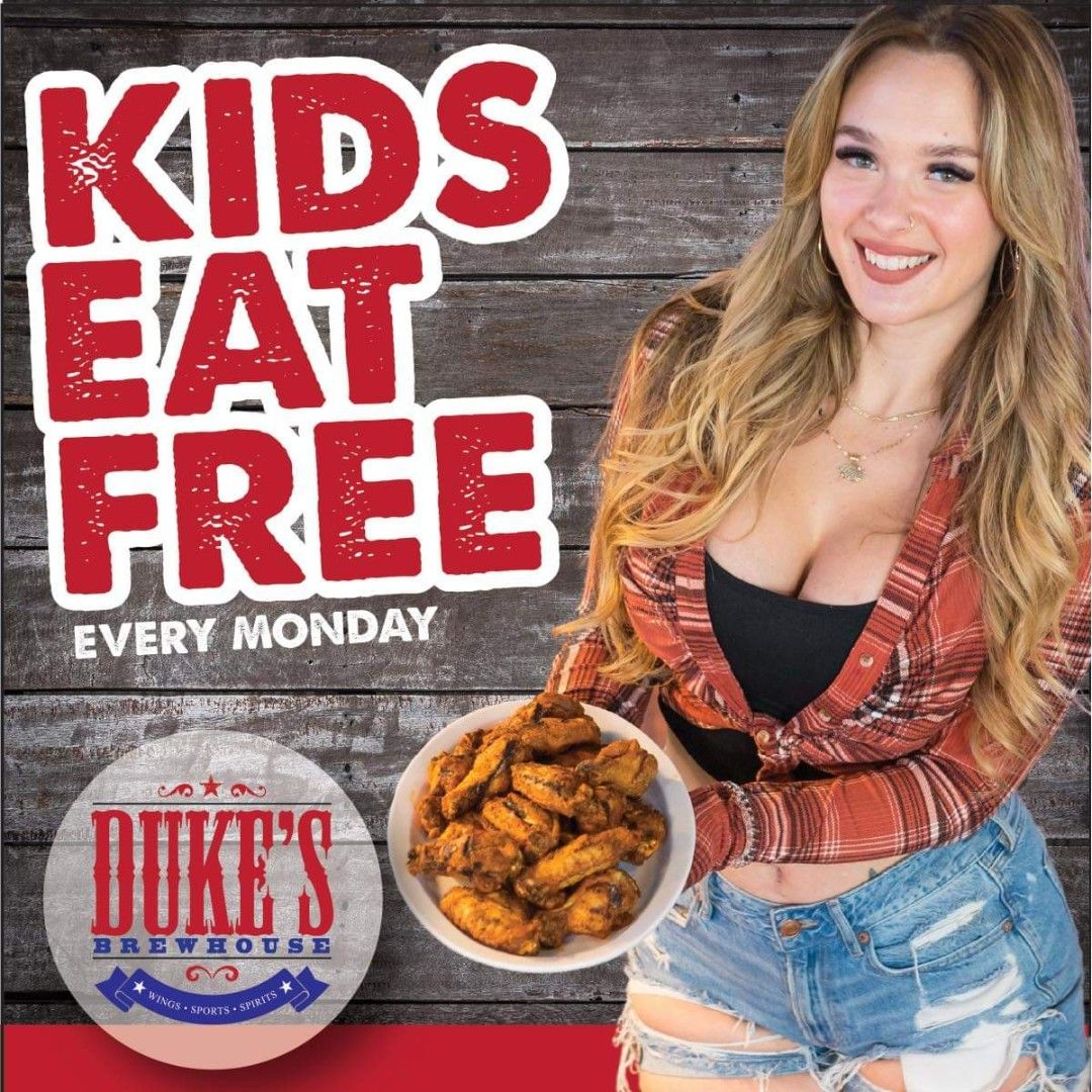 Kids Eat Free Mondays!