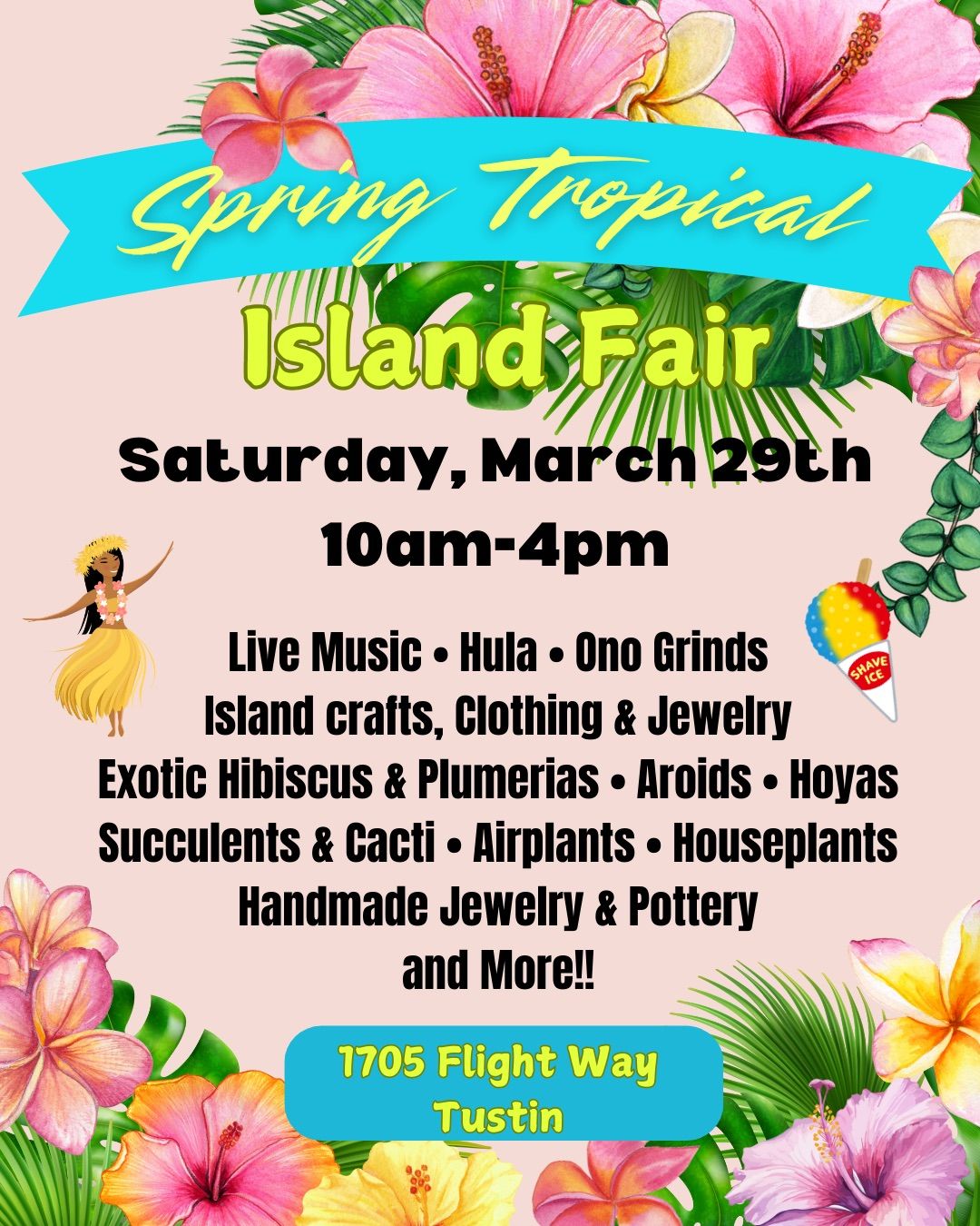 Spring Tropical Island Fair