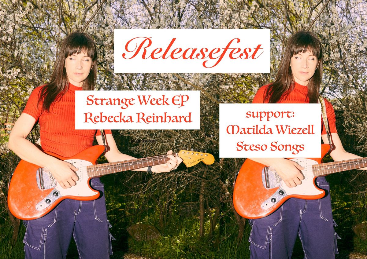 Releasefest: REBECKA REINHARD + Steso Songs och Matilda Wiezell