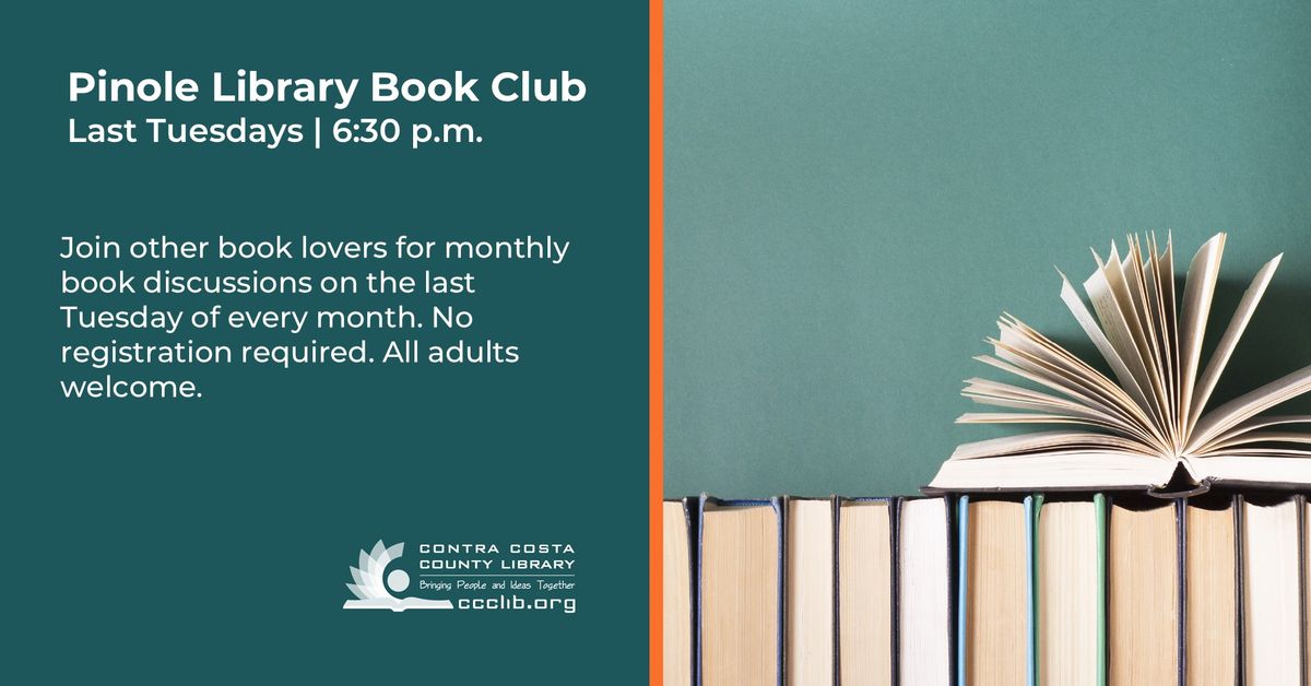 Pinole Library Book Club