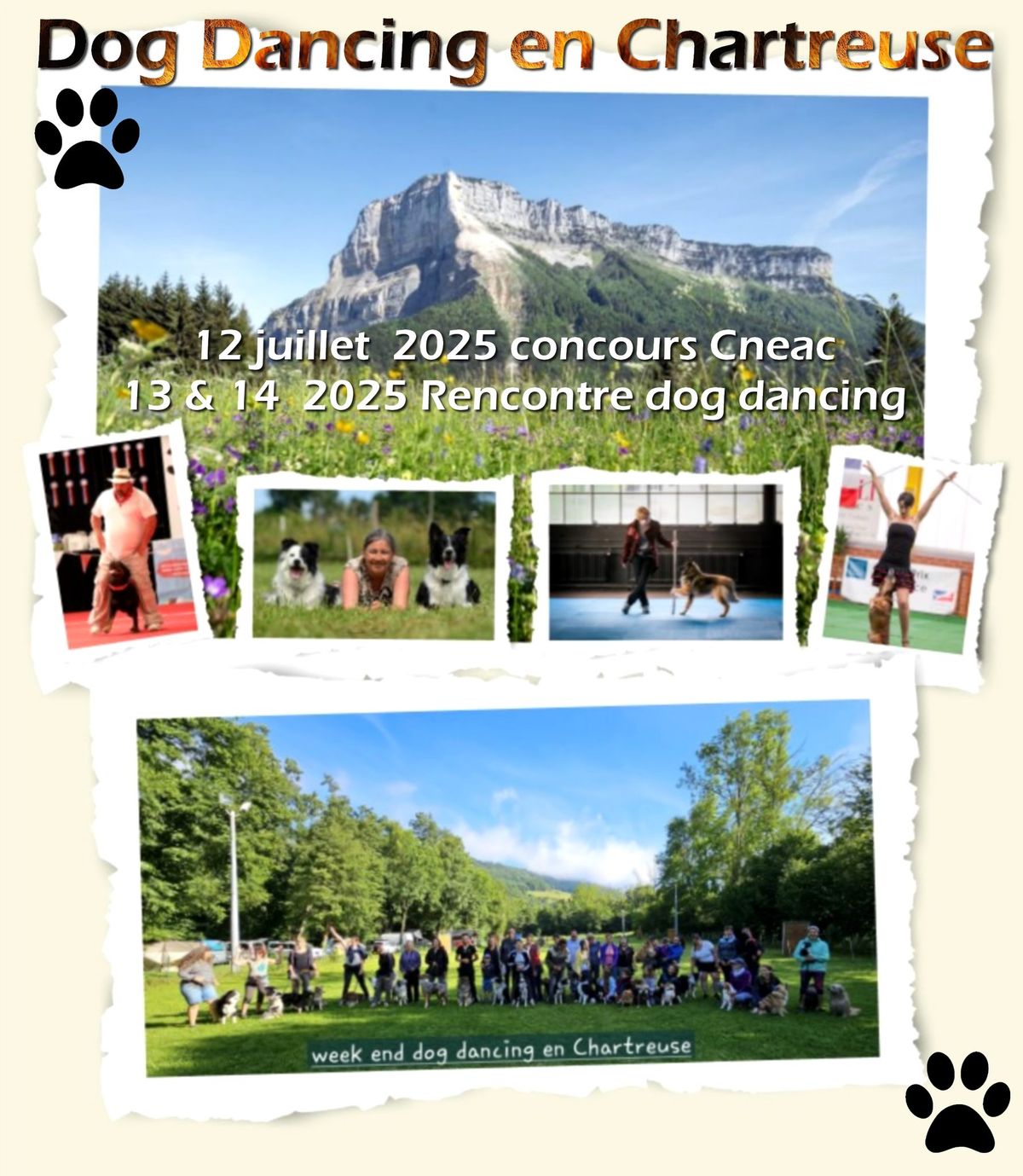 Week end Dog dancing en Chartreuse