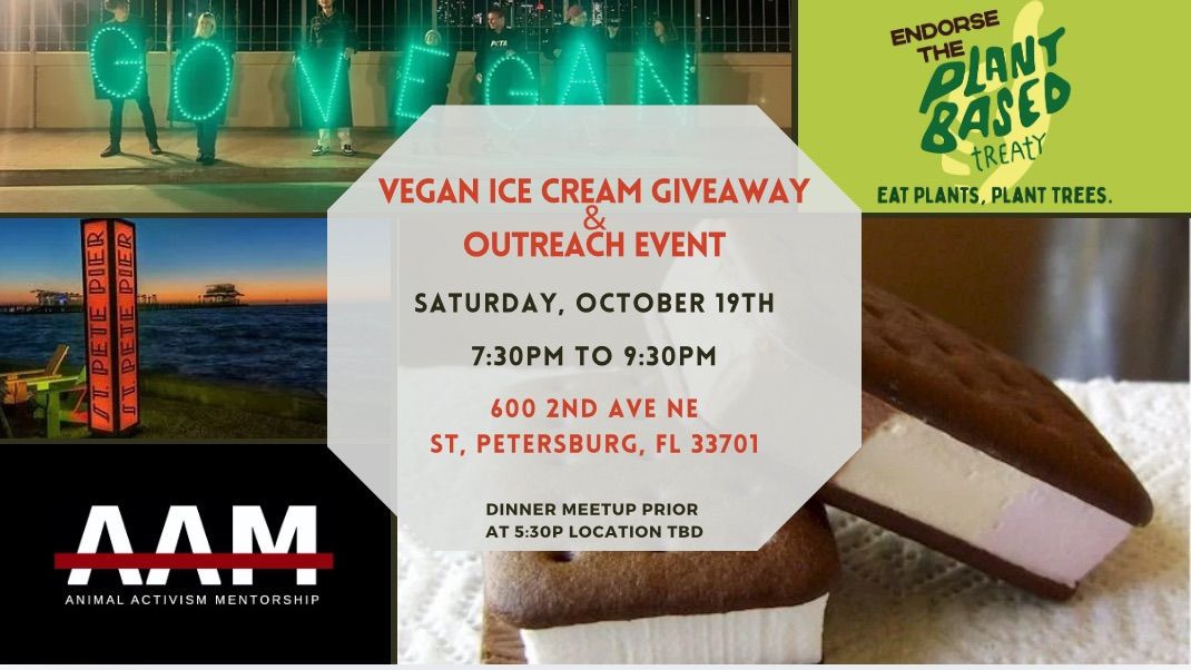 ?Rescheduled?Vegan Ice Cream Giveaway & Outreach Event