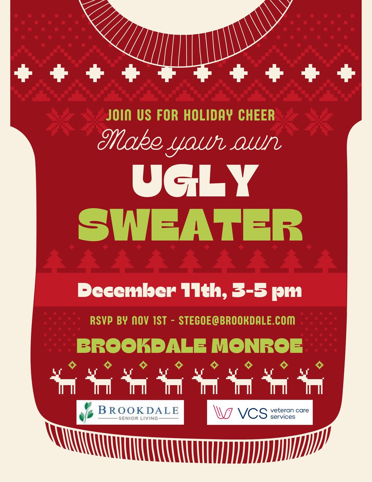 Make Your Own Ugly Sweater Social! 