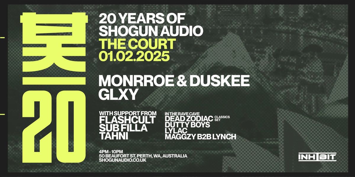 20 Years of Shogun Audio ft. MONRROE & DUSKEE + GLXY