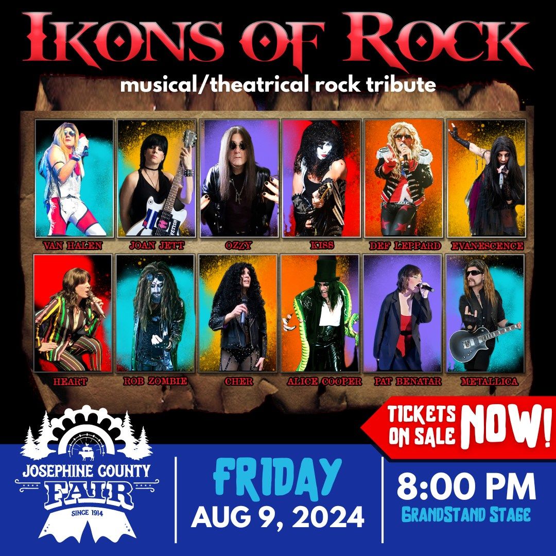 Ikons of Rock @ the Josephine County Fair!