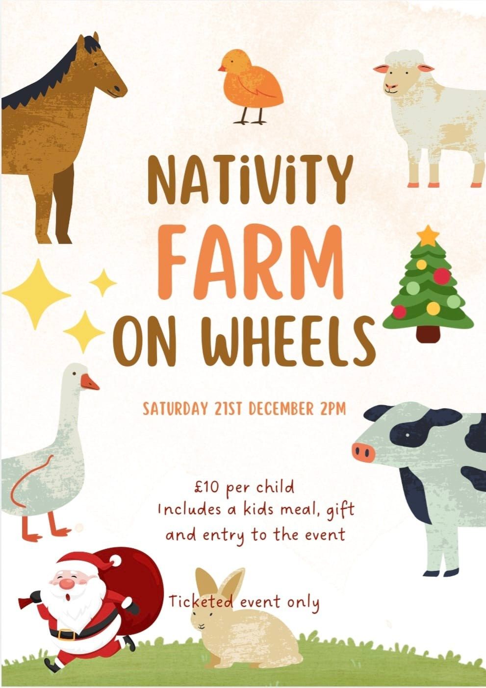 Nativity Farm On Wheels \ud83c\udf84\ud83d\udc11