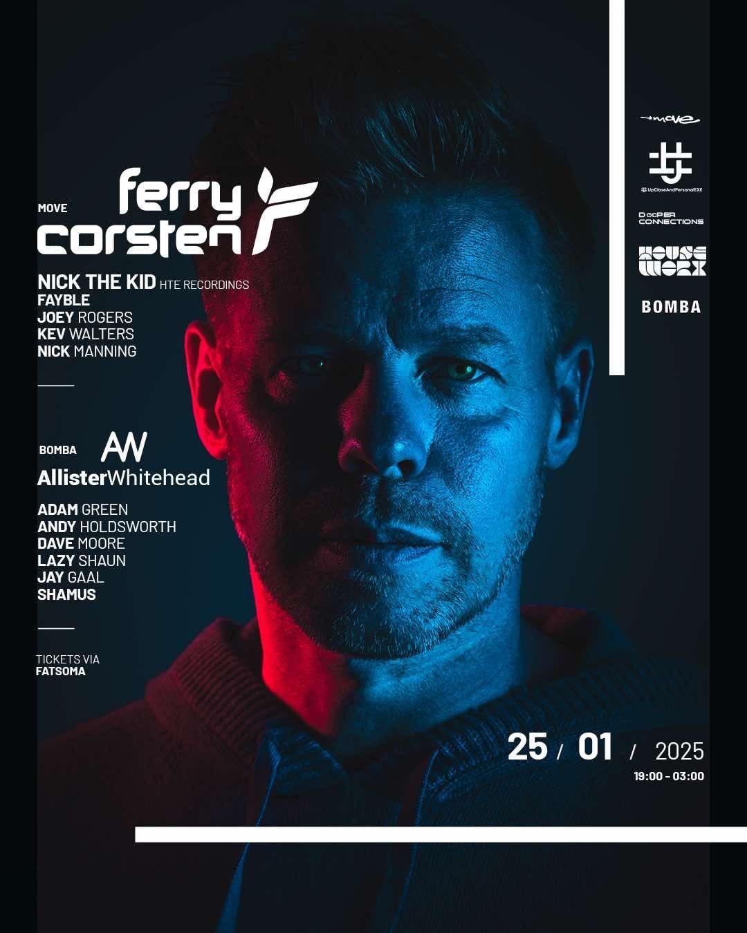 FERRY CORSTEN - ALLISTER WHITEHEAD - NICK THE KID