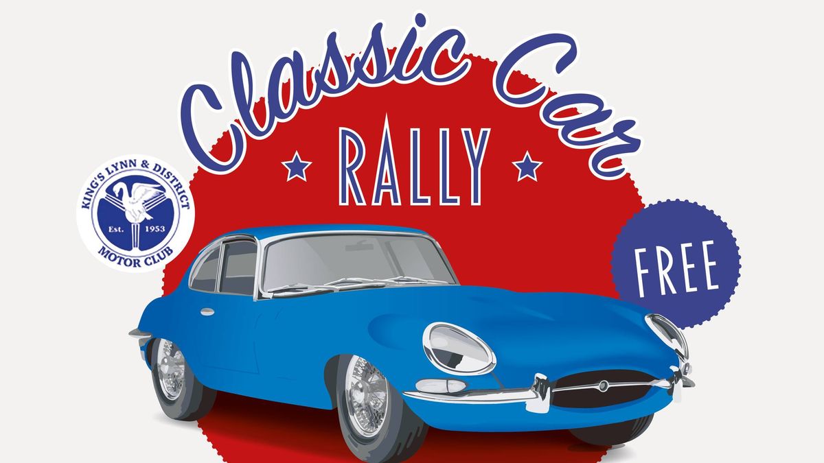 Classic car rally Hunstanton 