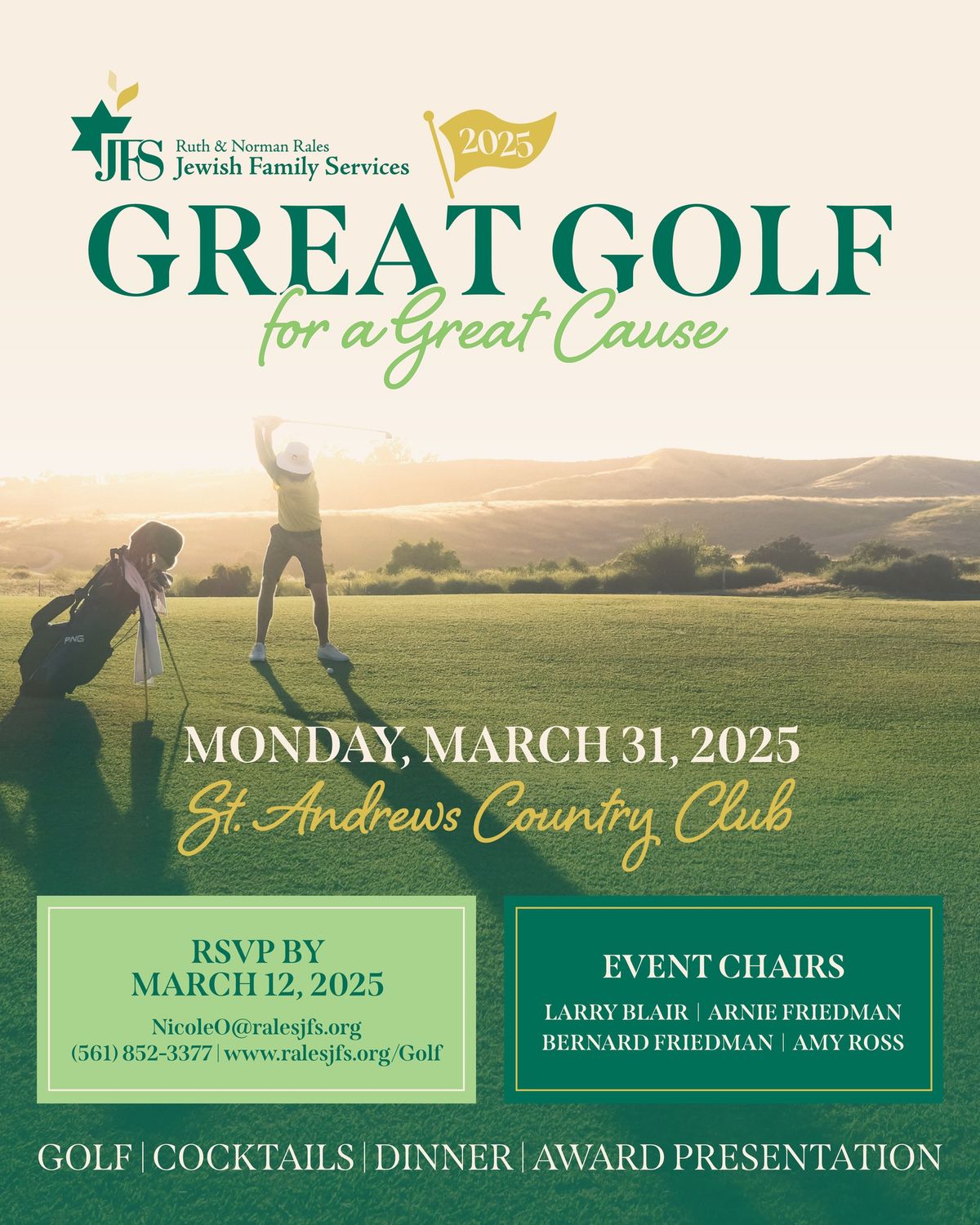 Annual Great Golf for a Great Cause Tournament