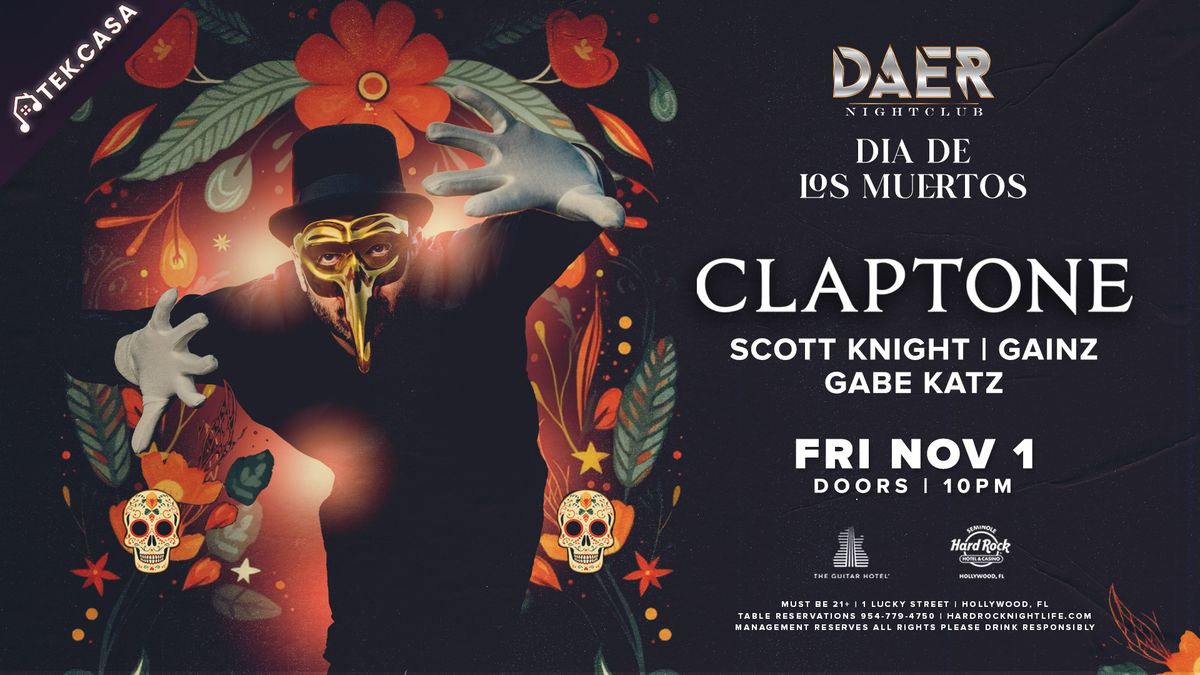 Claptone | Tek.Casa - DAER Nightclub