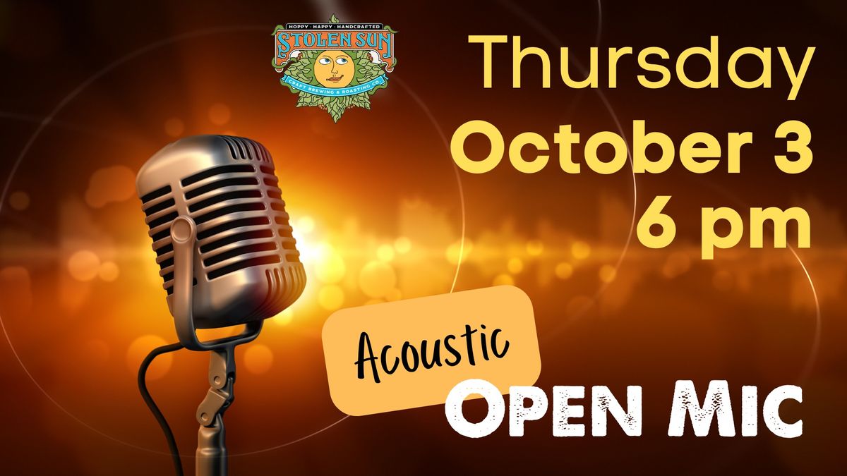 Acoustic Open Mic