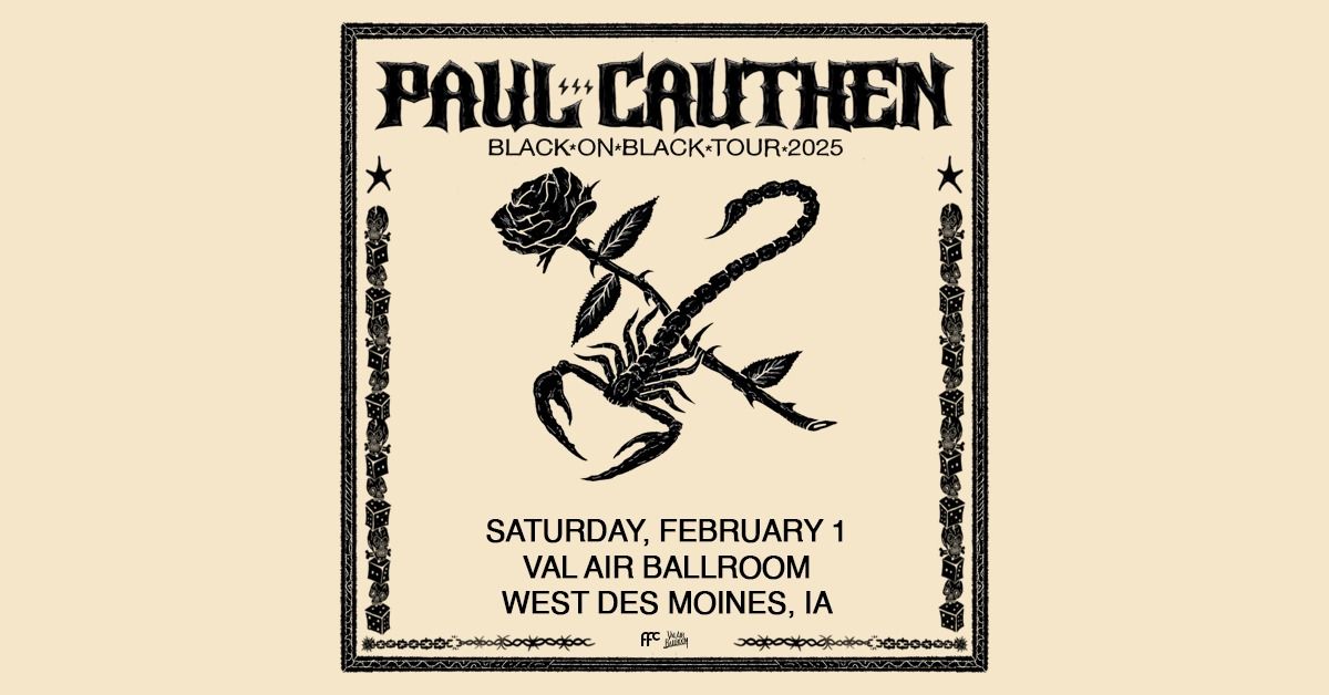 Paul Cauthen at Val Air Ballroom