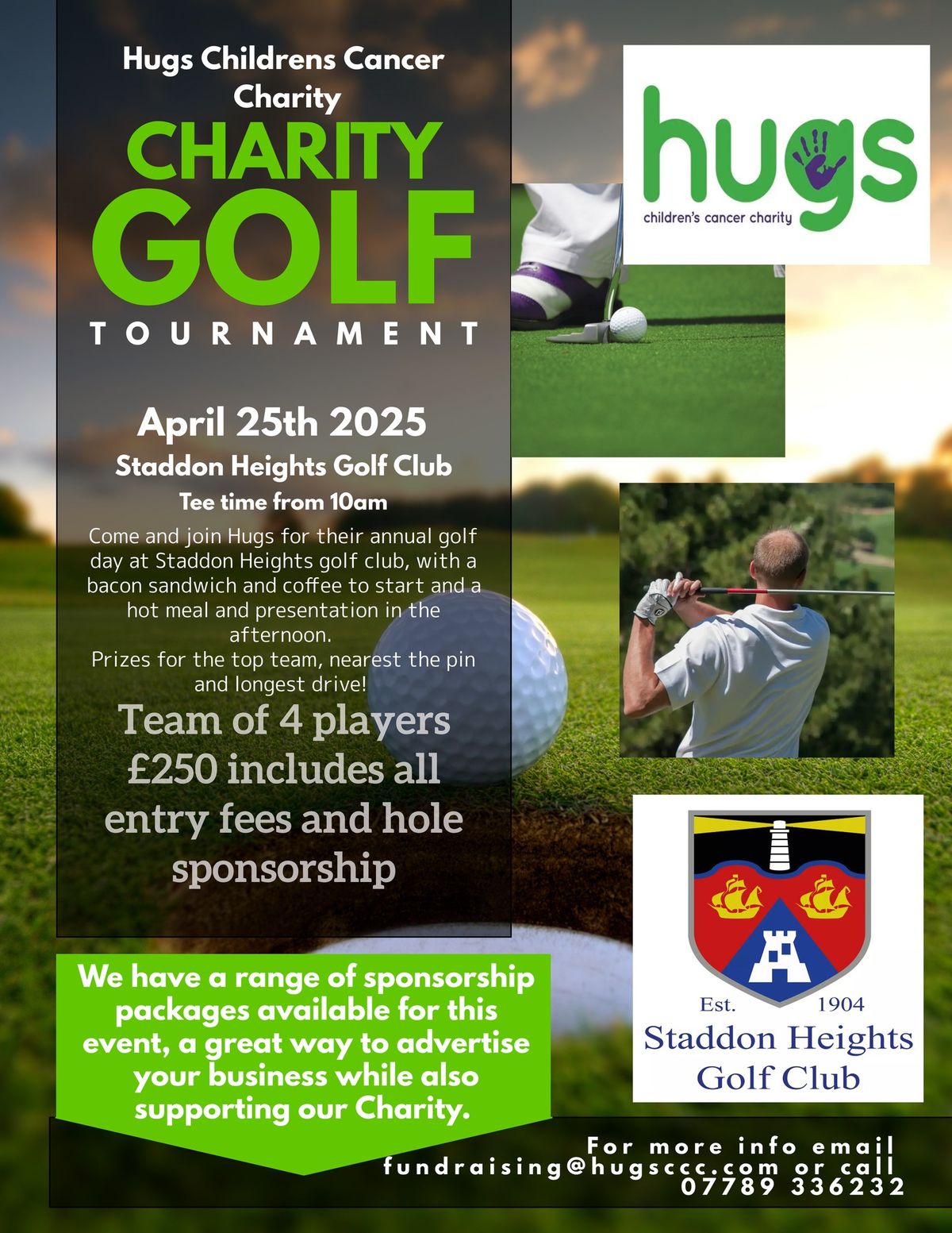 Hugs Annual Charity Golf Tournament