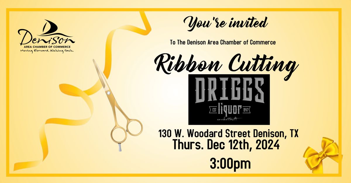 Ribbon Cutting - Driggs Liquor by Earnhartbuilt 