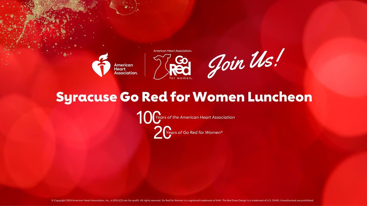 Syracuse Go Red for Women Luncheon