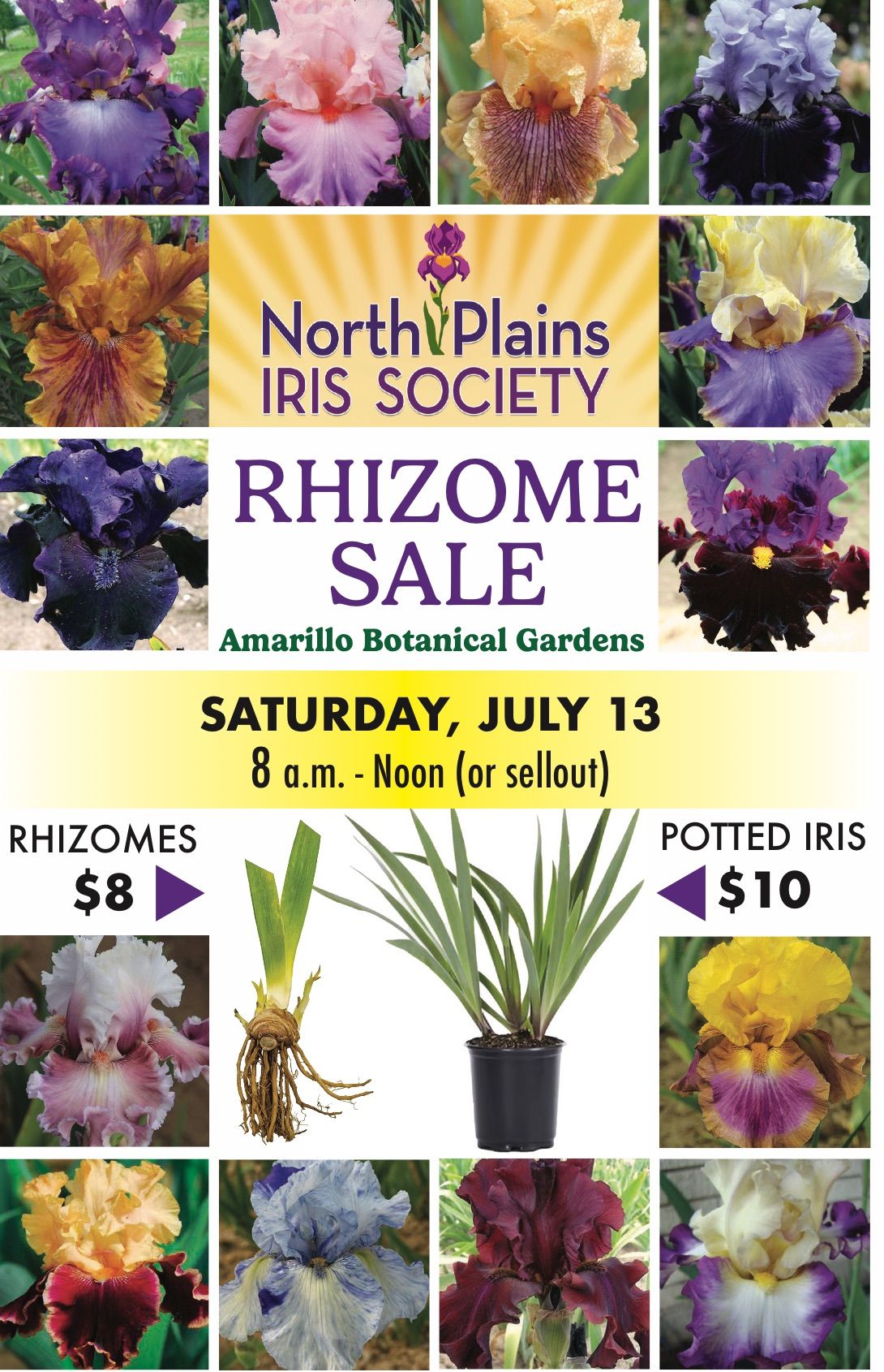 North Plains, Iris Society Iris Sale 