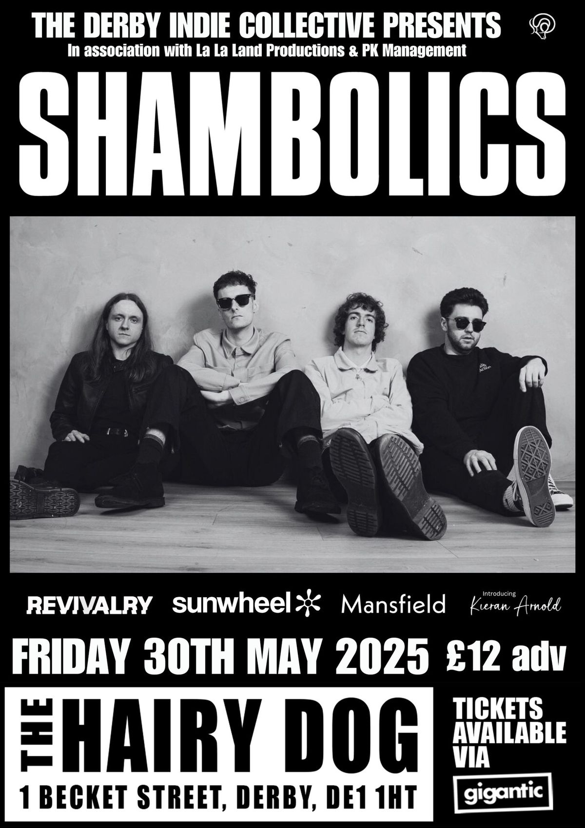 The Derby Indie Collective present Shambolics + more