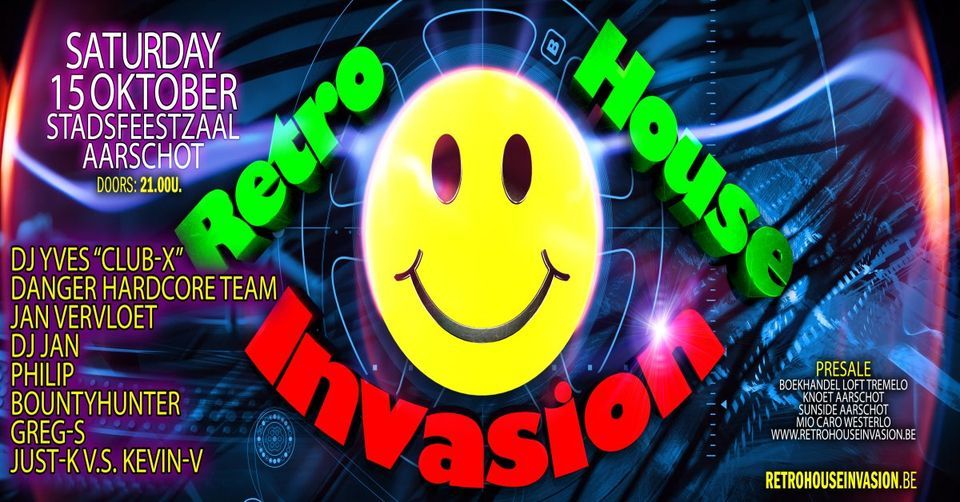 Retro House Invasion - Total Insanity Edition