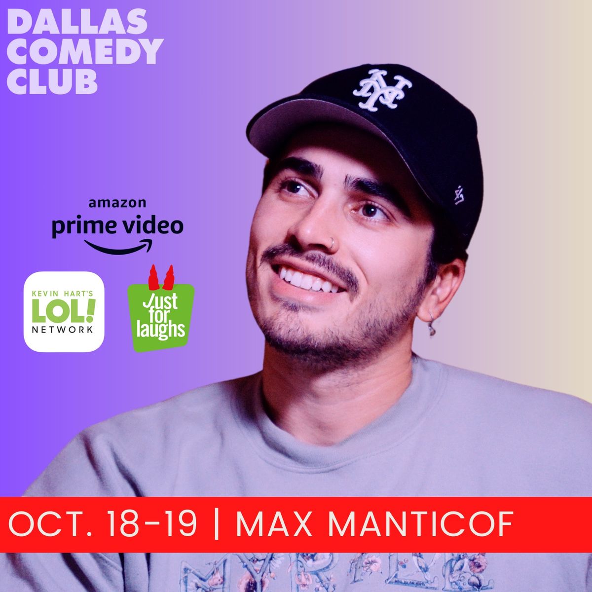 Dallas Comedy Club Presents: Max Manticof