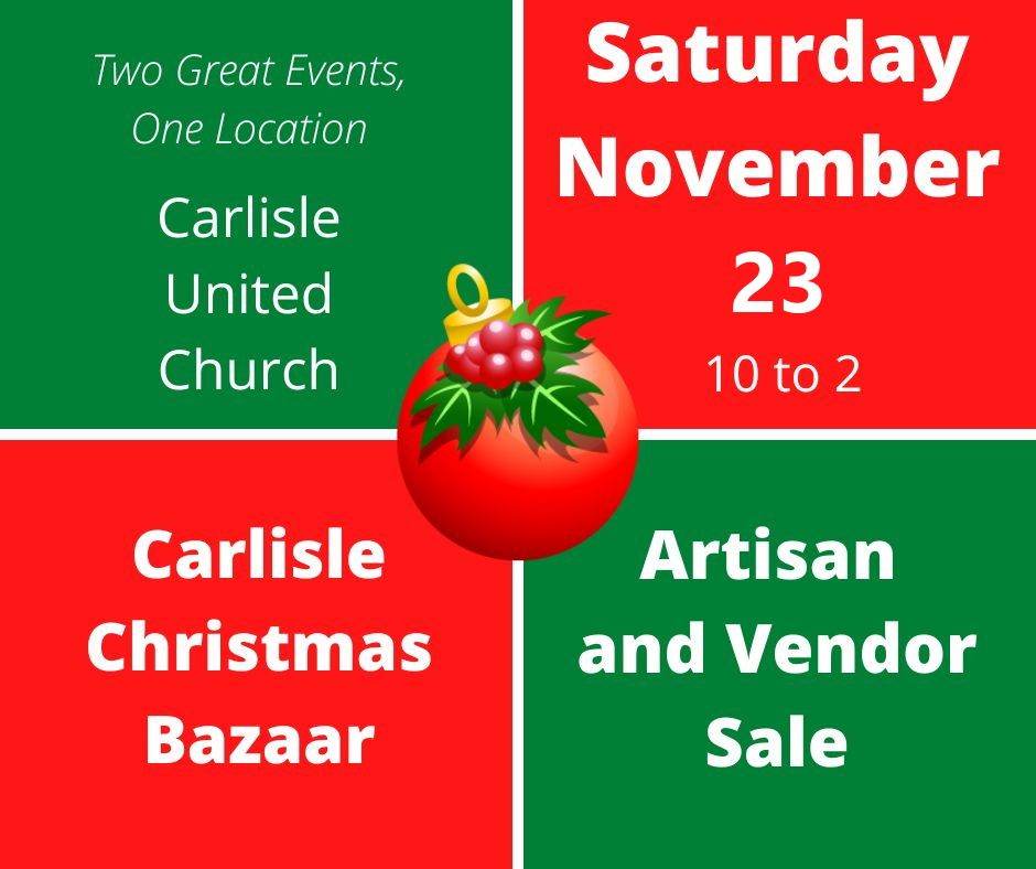 Carlisle Christmas Bazaar & Vendor Sale