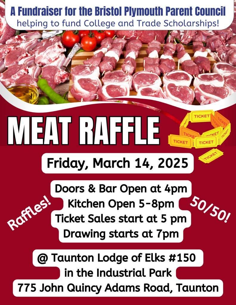 Meat Raffle to Benefit the BP Parent Council Scholarship Fund